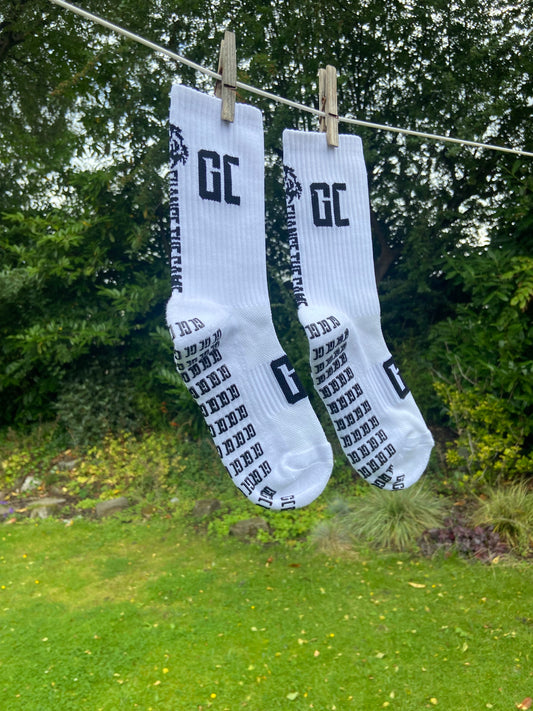 White Game Changer Grip Socks Generation 2